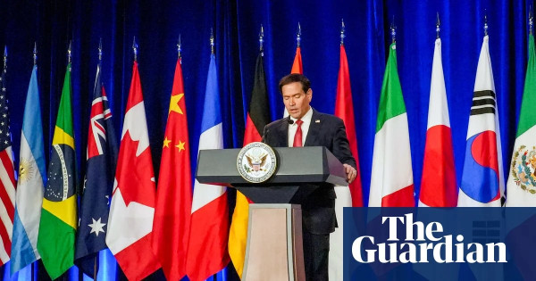 G20 외교장관 회의, 러시아 외교장관과의 사진 촬영 취소