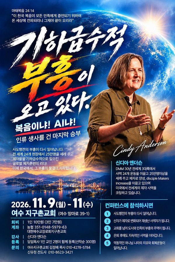 DMM 컨퍼런스, 11월 여수지구촌교회에서 개최