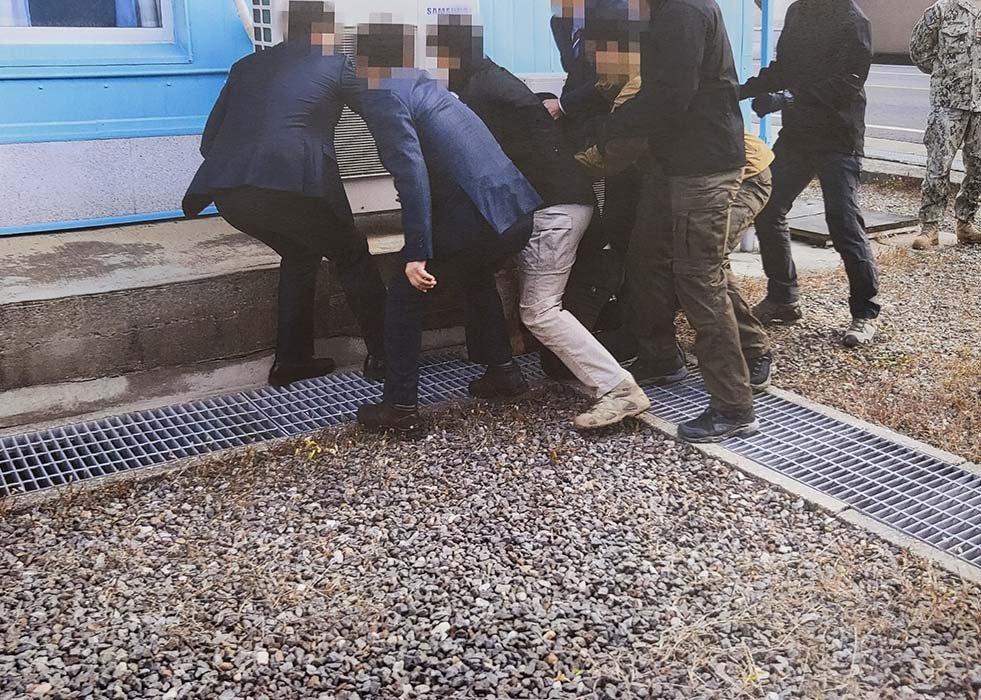 강제 북송된 탈북 어민 두 명에 대한 항소심 판결 촉구 기자회견 열려