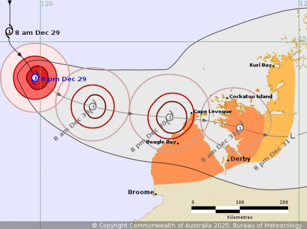 Cyclone Hayley Strikes WA as Australia Mourns Bondi Attack Victims > 호주 ...