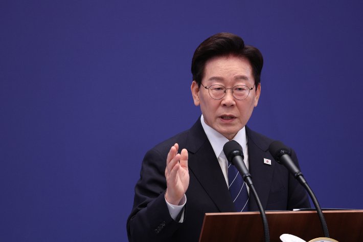 이재명 대통령, 여권 지지층에 공격적 표현 자제 요청