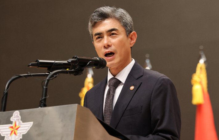 강신철 국방부 장관, 전작권 전환에 신뢰 강조