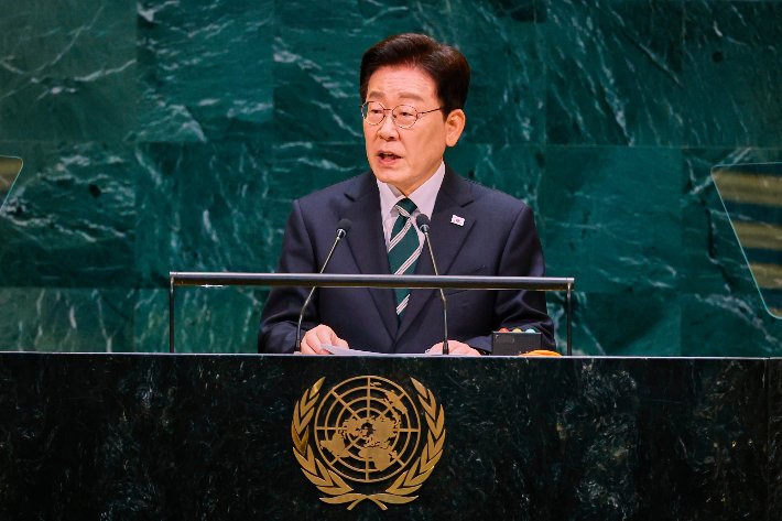 이재명 대통령, 유엔총회에서 북미대화 촉진 방안 제시