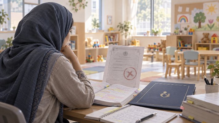 아프간 출신 보육교사, 범죄경력증명서 문제로 취업 어려움
