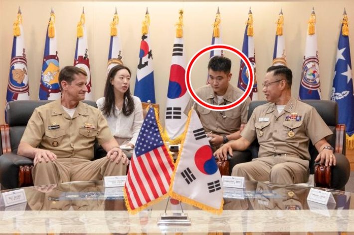 이재용 삼성전자 회장 장남 이지호 소위, 한미 해군 회의 통역 맡아