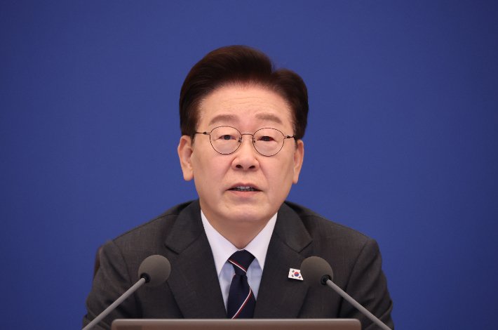 이재명 대통령, 내부 분열에 대한 우려 표명