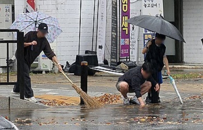 서울에 강풍 동반한 폭우로 인한 피해 발생