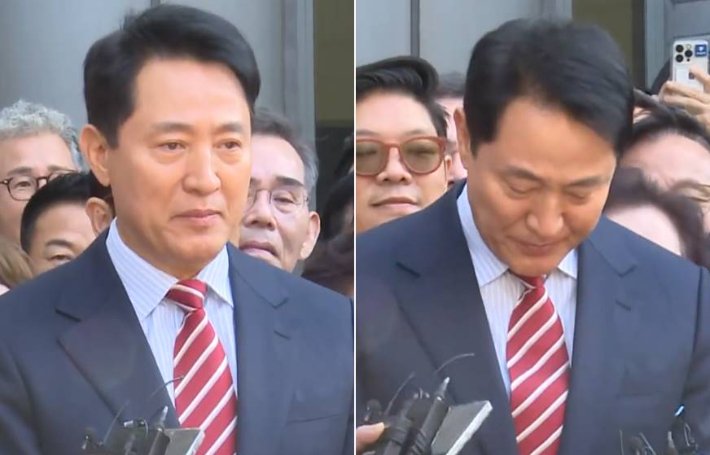 오세훈 서울시장, 항소심에서 무죄 선고받아 감정 드러내