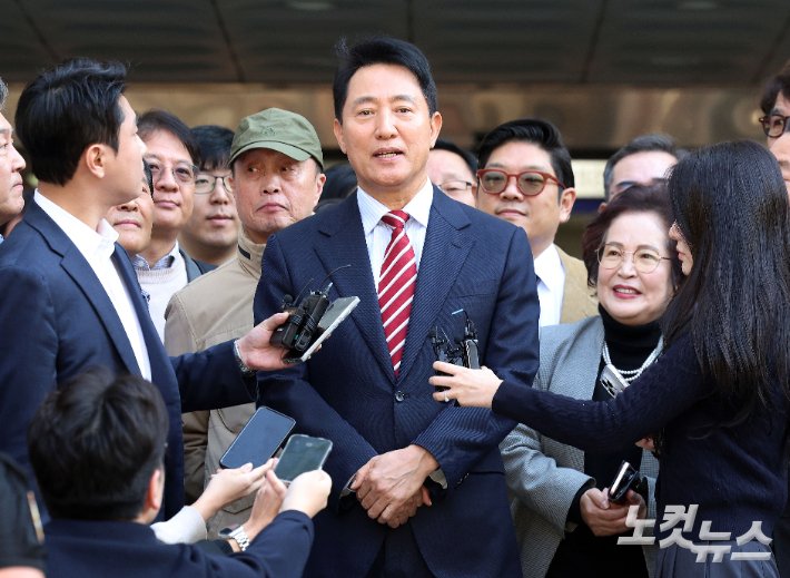 오세훈 서울시장, 항소심에서 무죄 판결 받아