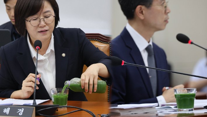 낙동강 주민 소변에서 녹조 독소 검출, 기후부 대응 미흡 지적