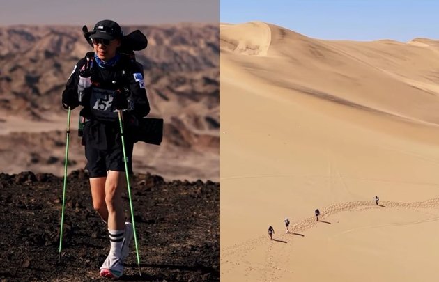 김유진 고수, 250㎞ 사막 마라톤에서 그룹 팀 1위 달성