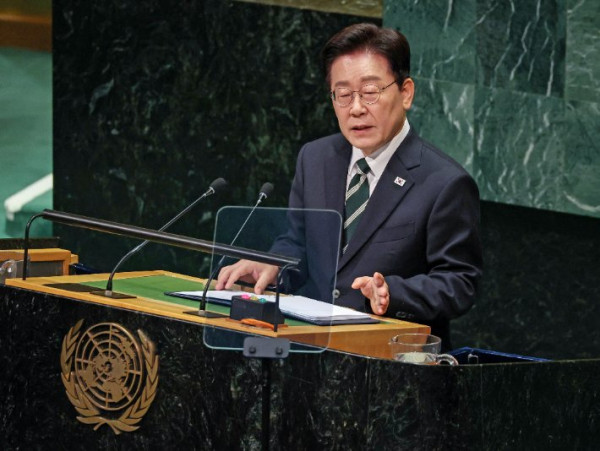 이재명 대통령, 유엔총회에서 