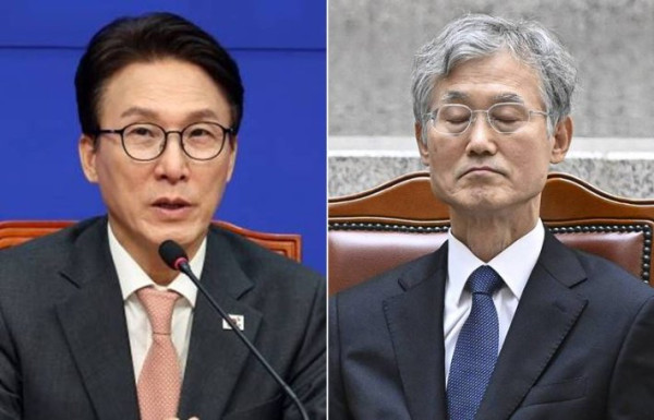 김민석, 조희대 대법원장 재제청 거부에 대해 내란적 성격 비판