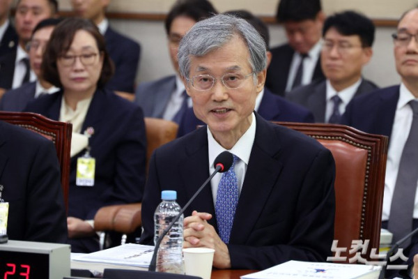 조희대 대법원장, 국정감사에서 재제청 요구 거부 입장 재확인