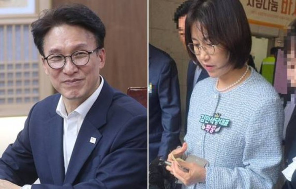 김민석 대표 배우자 이태린 여사, 두 달간 11곳 방문하며 내조 정치 활동