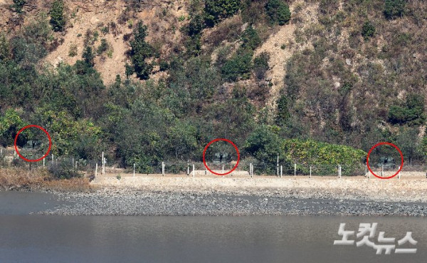 북한군, 자주포 훈련 실시