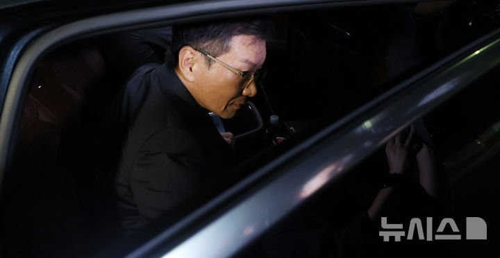 정몽규 전 회장, 홍명보 선임 의혹에 대한 경찰 조사 마무리