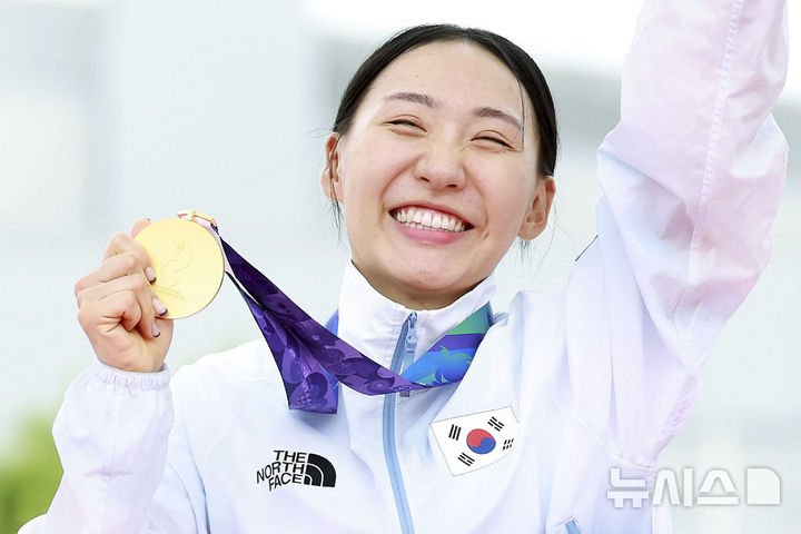 성승민, 아시안게임 첫 금메달로 한국 근대5종 역사 새로 썼다