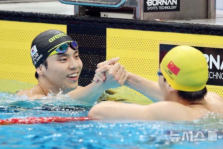 이주호, 아시안게임 남자 배영 100m에서 3회 연속 동메달 획득
