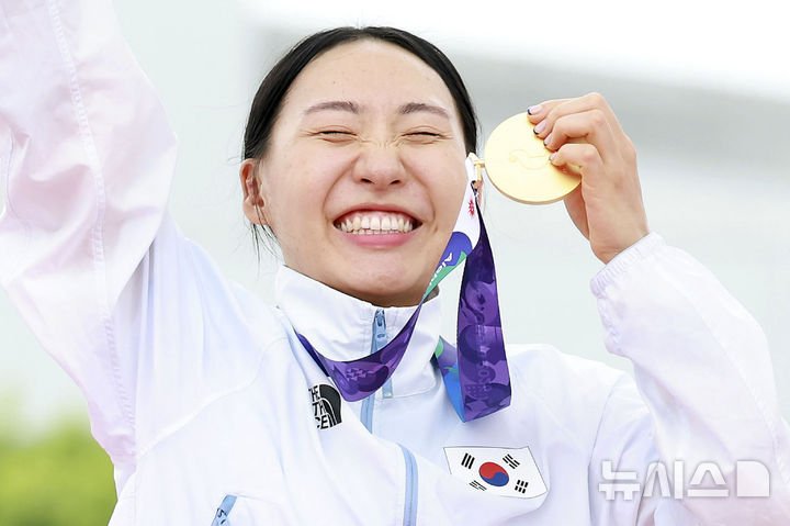 성승민, 아시안게임 근대5종 첫 금메달 획득…남자 농구도 일본 꺾고 우승