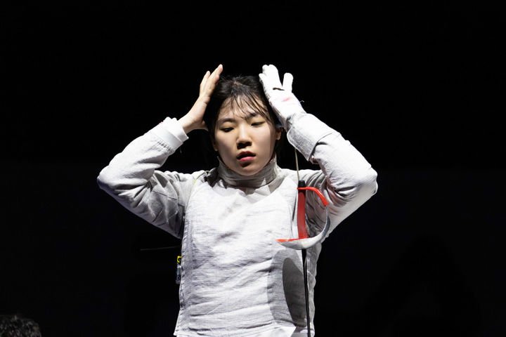 전하영, 아시안게임 개인전 8강 탈락 후 단체전 금메달 도전 다짐