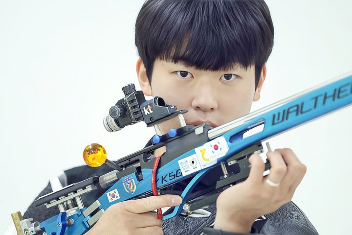 한국 남자 사격, 50m 소총 3자세 단체전에서 동메달 획득