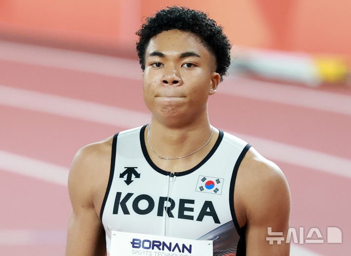 조엘진, 아시안게임 남자 100m 결선에서 4위 기록