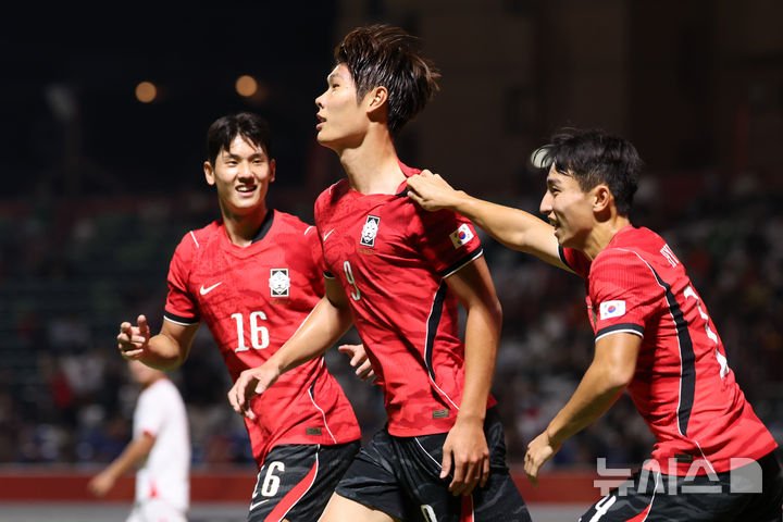 한국 U-23 축구대표팀, 베트남 4-0으로 이기고 준결승 진출