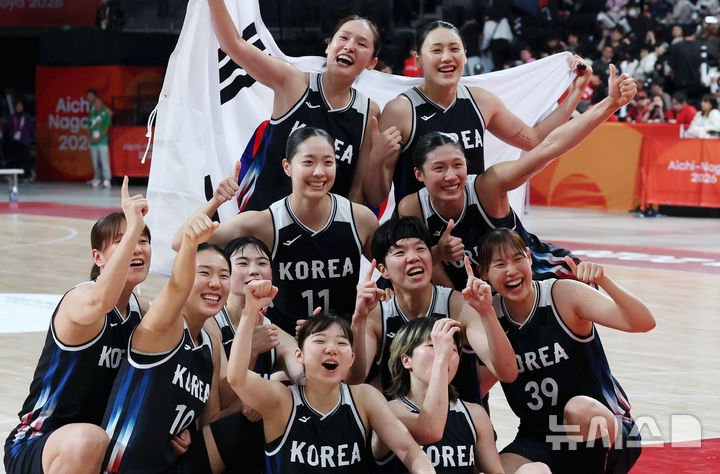 한국 여자 농구, 일본 꺾고 아시안게임 금메달 획득