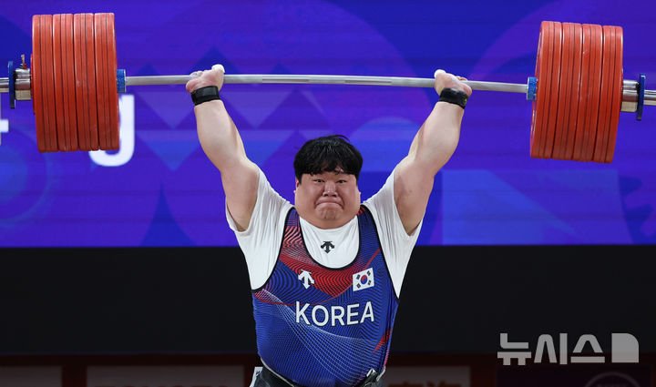 송영환, 남자 110㎏ 이상급 아시안게임 4위 기록
