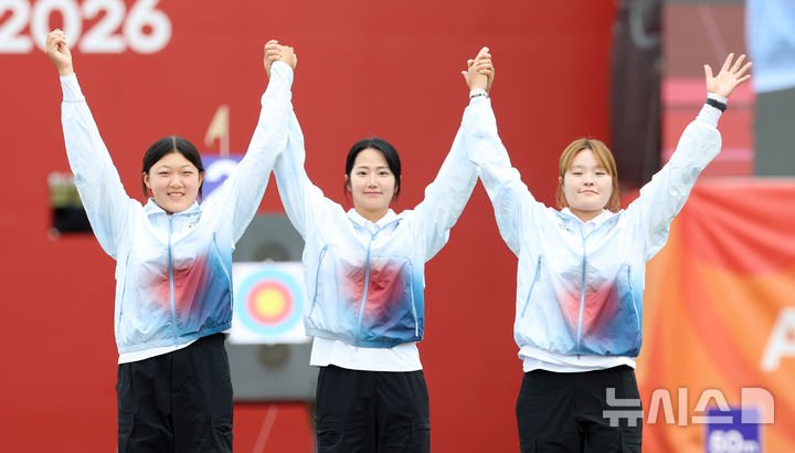 한국 여자 컴파운드 양궁 대표팀, 아시안게임 동메달 획득