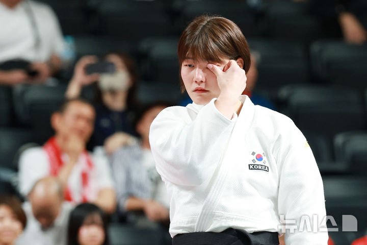김민주, 아시안게임 유도 은메달 획득