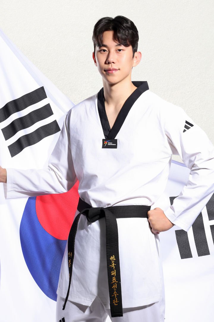 강상현, 아시안게임 태권도 남자 80㎏ 초과급 준결승에서 패배