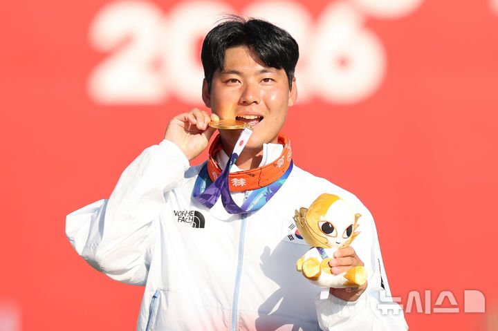 이우석, 아시안게임 양궁 리커브 남자 개인전 금메달 획득