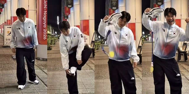 최우진, '지뢰 세리머니' 의혹에 대해 국군 비하 의도 없다고 해명