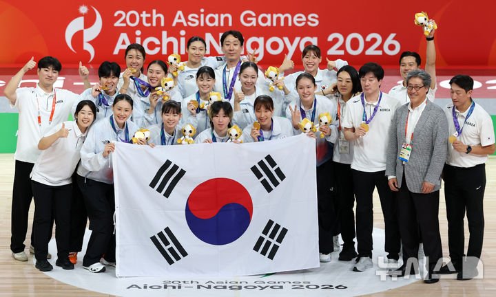 WKBL, 아시안게임 여자 농구 대표팀에 총 1억5000만원 포상금 지급