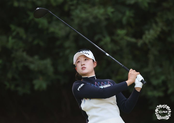 마서영, KLPGA 아이스버그골프·서울신문 오픈 2라운드 단독 선두
