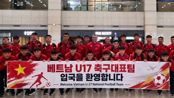 베트남 U-17 축구대표팀, 천안에서 전지훈련 실시