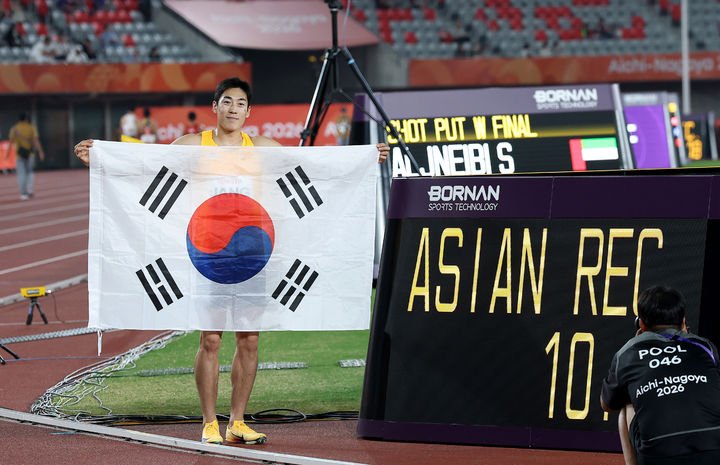 장민호, 장애인 아시안게임 100m에서 아시아 신기록으로 금메달 획득