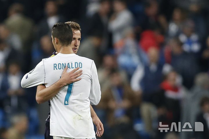 해리 케인, UCL 10경기 연속 득점으로 호날두 대기록에 근접