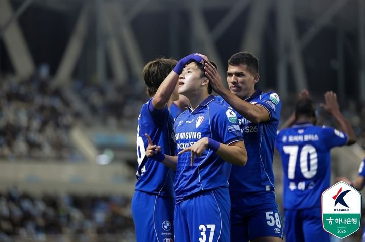 K리그2 수원, 대구와 2-2 무승부로 승격 도전 연기