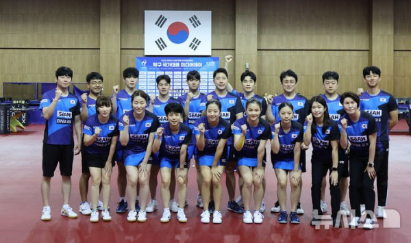 한국 남녀 탁구 대표팀, 아시안게임 단체전 준결승 진출