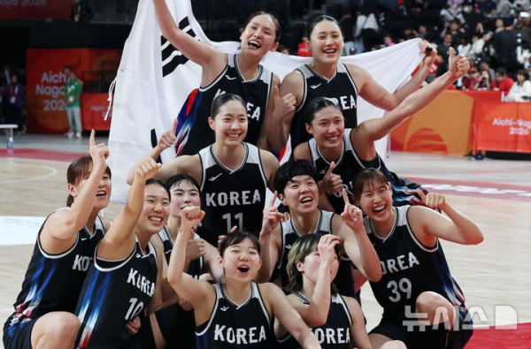 한국 여자 농구, 일본 꺾고 아시안게임 금메달 획득