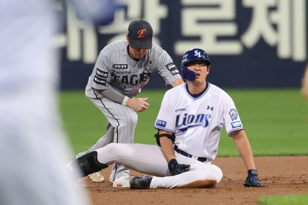 삼성 라이온즈 구자욱, 부상으로 가을야구 출전 불투명
