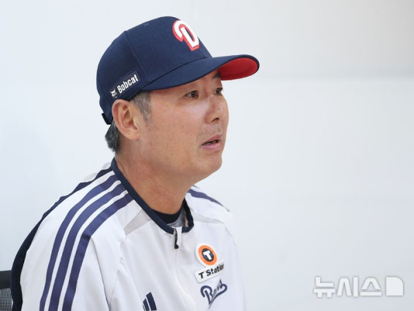 두산 김원형 감독, 포스트시즌 탈락 후 아쉬움 표명