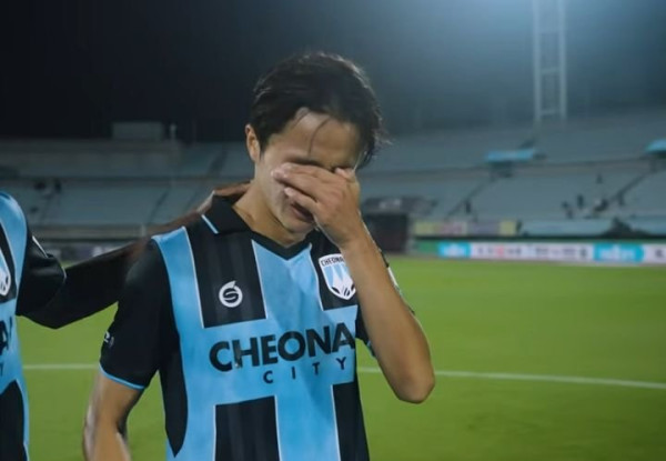 천안시티FC, 14경기 만에 승리…박창우 눈물의 이유