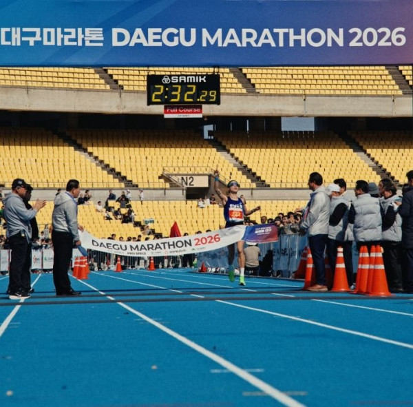 한승현, 전국체전 남자 마라톤 우승…최정윤은 여자일반부 2연패