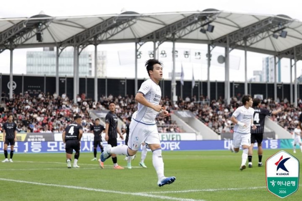 수원 삼성이 성남FC를 꺾고 K리그2 7연승 달성