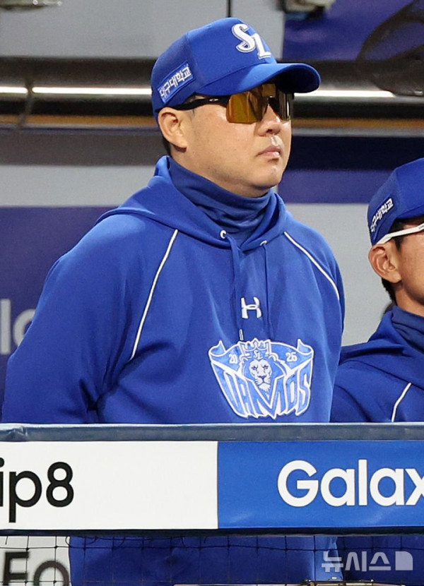 삼성 박진만 감독, KIA와의 플레이오프 1차전 패배 후 라인업 변화 예고
