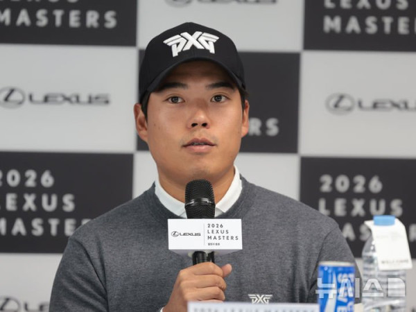 신상훈, 정찬민, 장유빈, 렉서스 마스터즈에서 제네시스 대상 경쟁